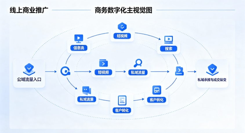 察雅县线上商业推广怎么做？全域流量闭环搭建与低成本转化实战指南
